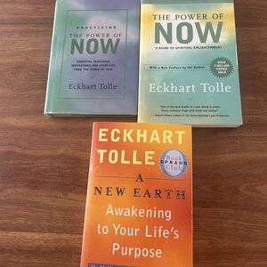 Ekhart Toll 3 pack books